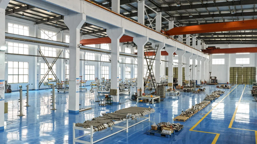 Hanlong manufacturing facility workshop area