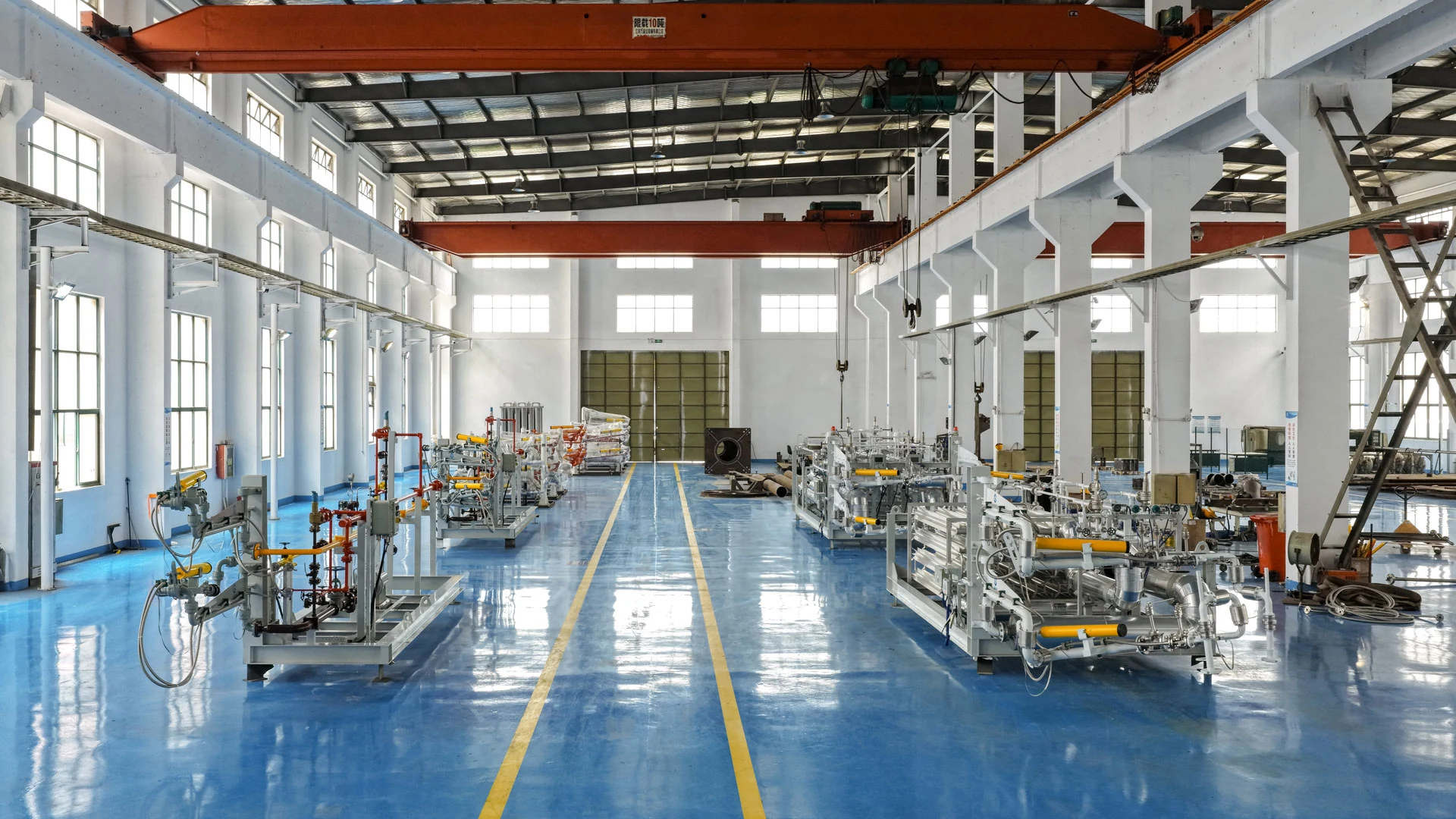 Hanlong factory production and assembly workshop