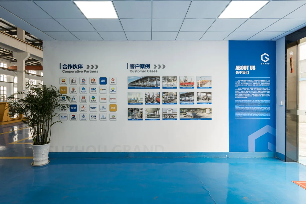 Hanlong workshop fabrication area