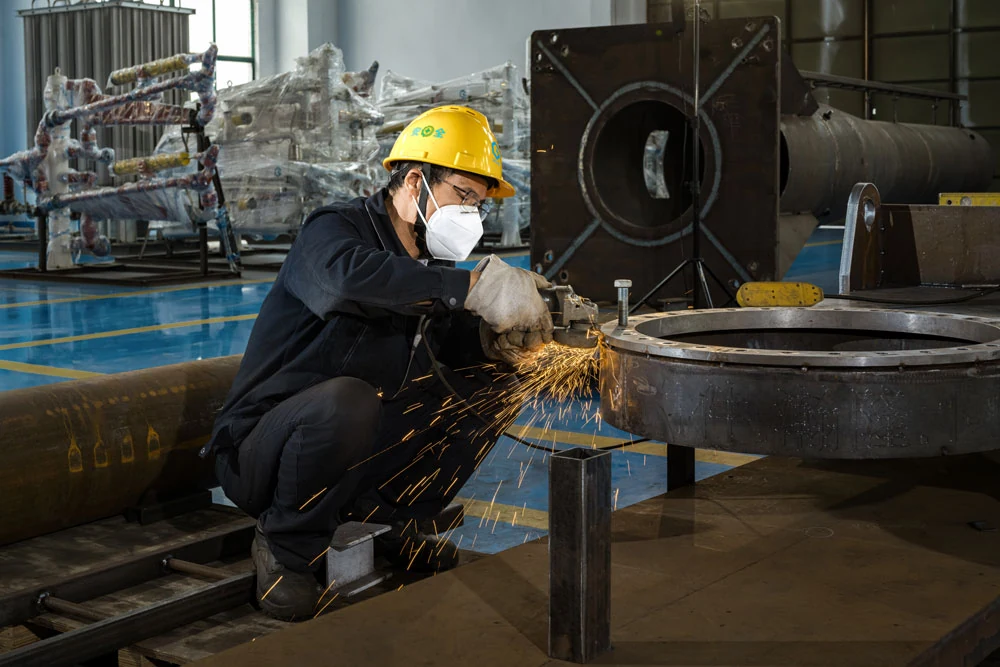 Hanlong workshop production site