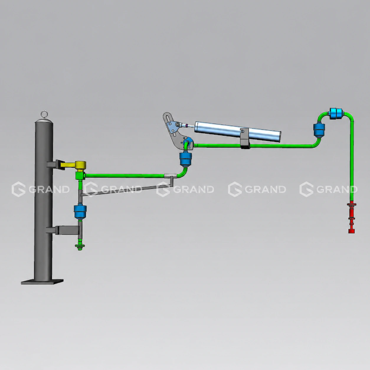 CNG Loading and Unloading Arms for compressed natural gas transfer