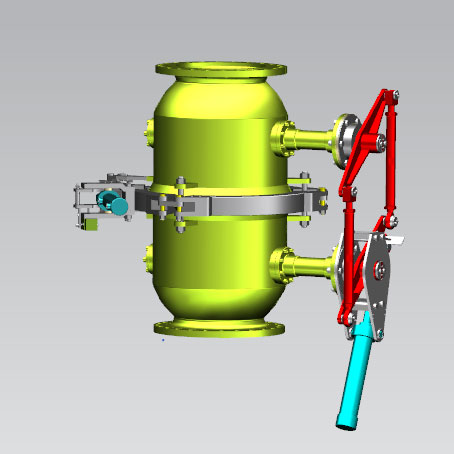 Hanlong ERC side view 3D model