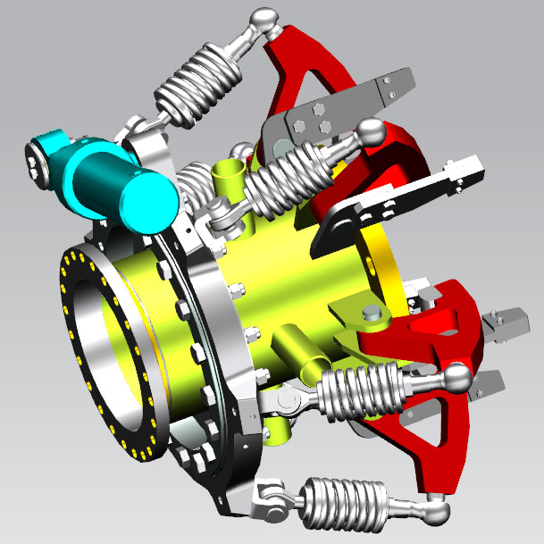 Hanlong QCDC coupler 3D model
