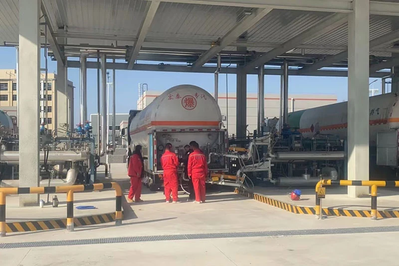 Pingquan LNG Peak-Shaving Station — LNG Loading & Unloading Pump Skids