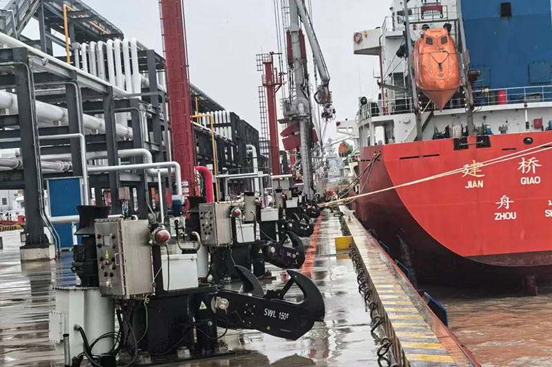 Puhang Petroleum Terminal Project — Quick Release Mooring Hooks